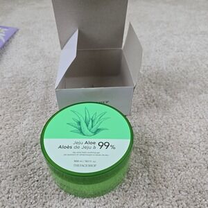 Avon The Face Shop Jeju Aloe Soothing Gel Green 99% Fresh 300ml 10.1oz Moisturiz